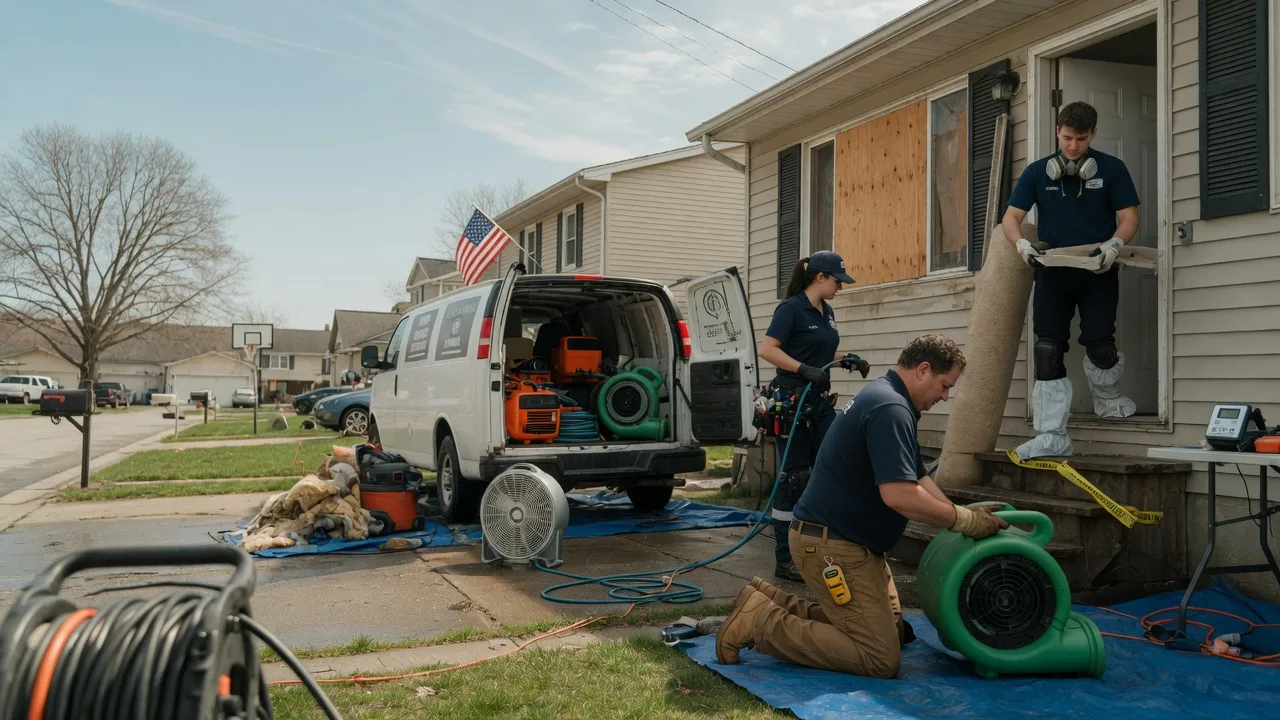 Water Damage Restoration in Staunton, IN near me